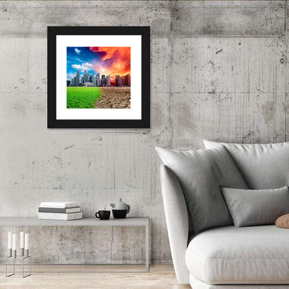 Marina Bay Climate Contrast Wall Art