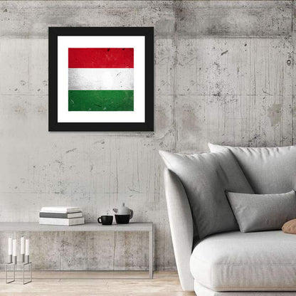 Flag Of Hungary Wall Art