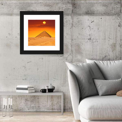 Dahshur Red Pyramid Wall Art