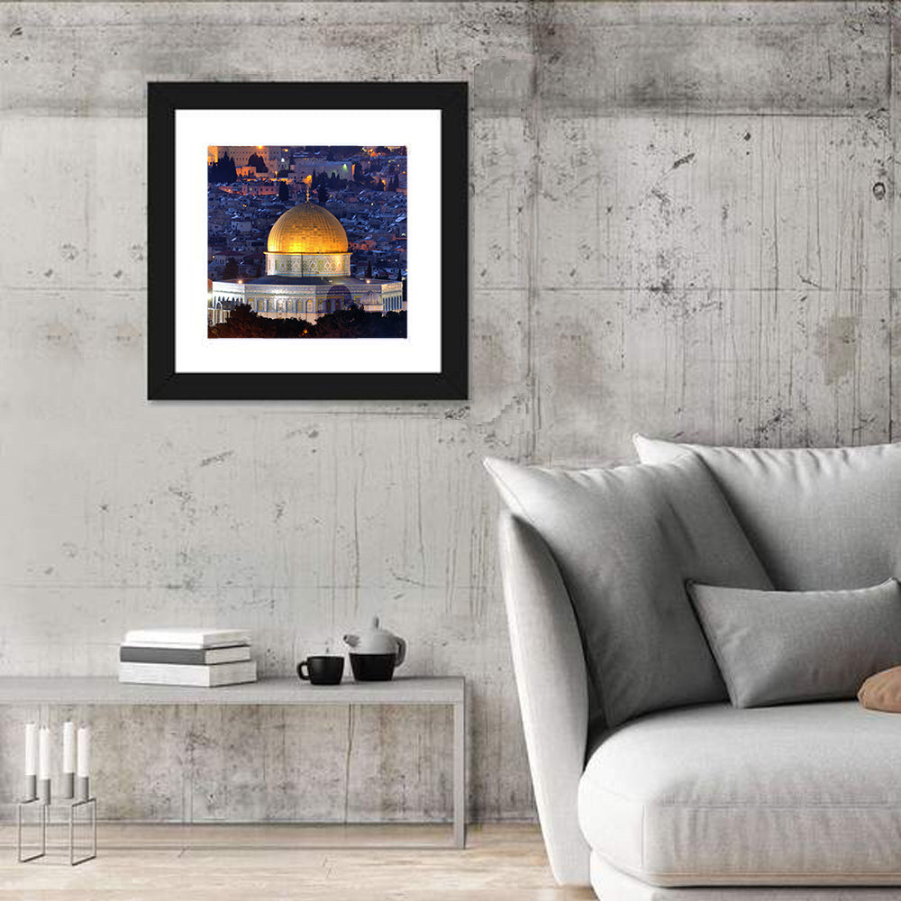 Golden Dome of the Rock, Jerusalem Wall Art
