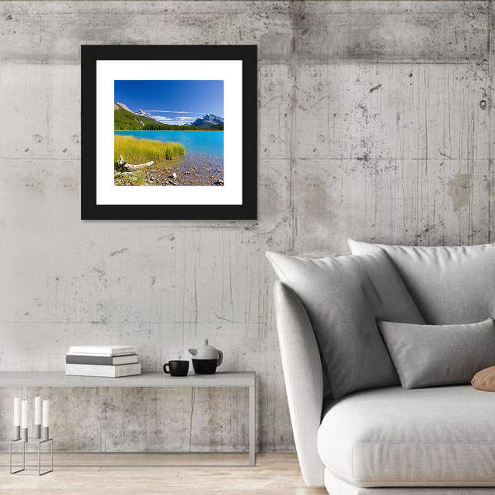 Jasper Lake with Driftwood Wall Art