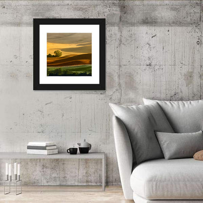Golden Hills of Tuscany Wall Art