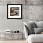 Barmouth Clock Tower Coastal View Wall Art