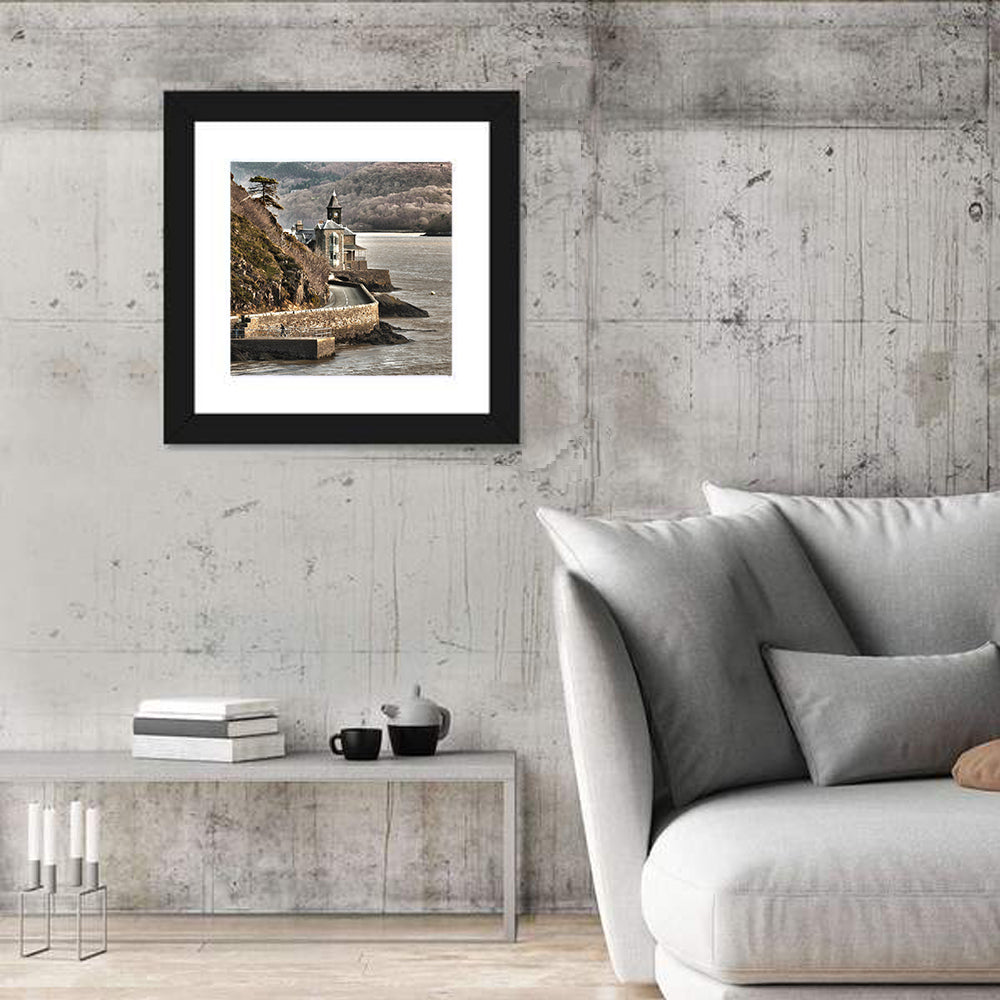 Barmouth Clock Tower Coastal View Wall Art