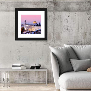 Dome Of The Rock & Western Wall Jerusalem Wall Art