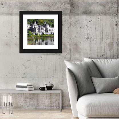 Kylemore Abbey Lakeside Castle Wall Art