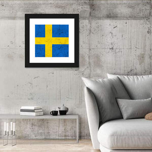 Swedish Flag Wall Art