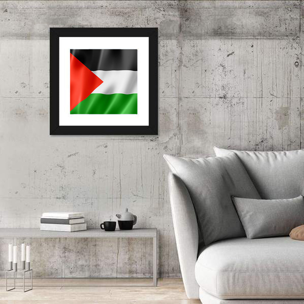 Flag Of Palestine Wall Art