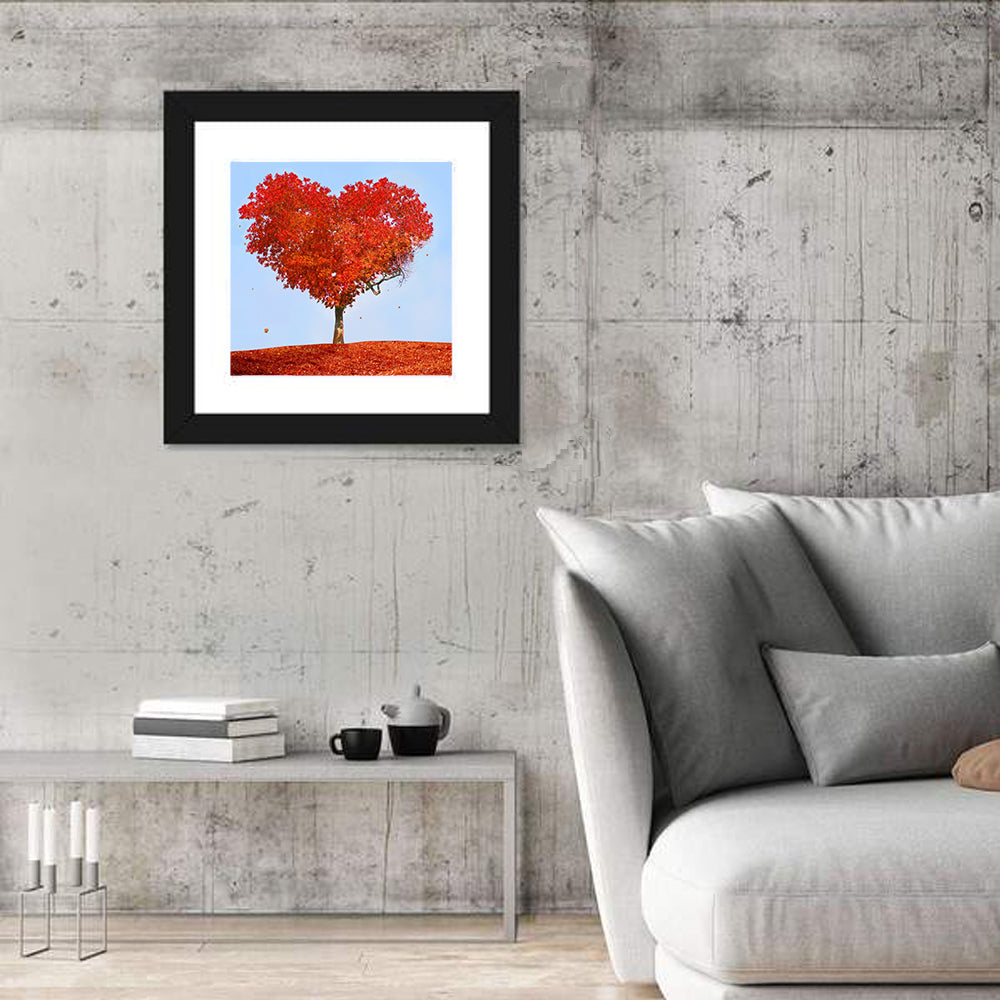 Heart Shaped Tree Wall Art