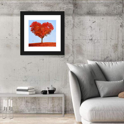Heart Shaped Tree Wall Art