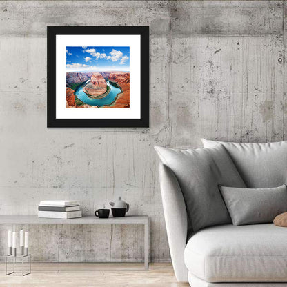 Horseshoe Bend Aerial, Page Arizona Wall Art