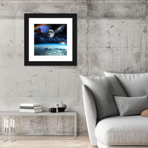 Space From Earth Wall Art