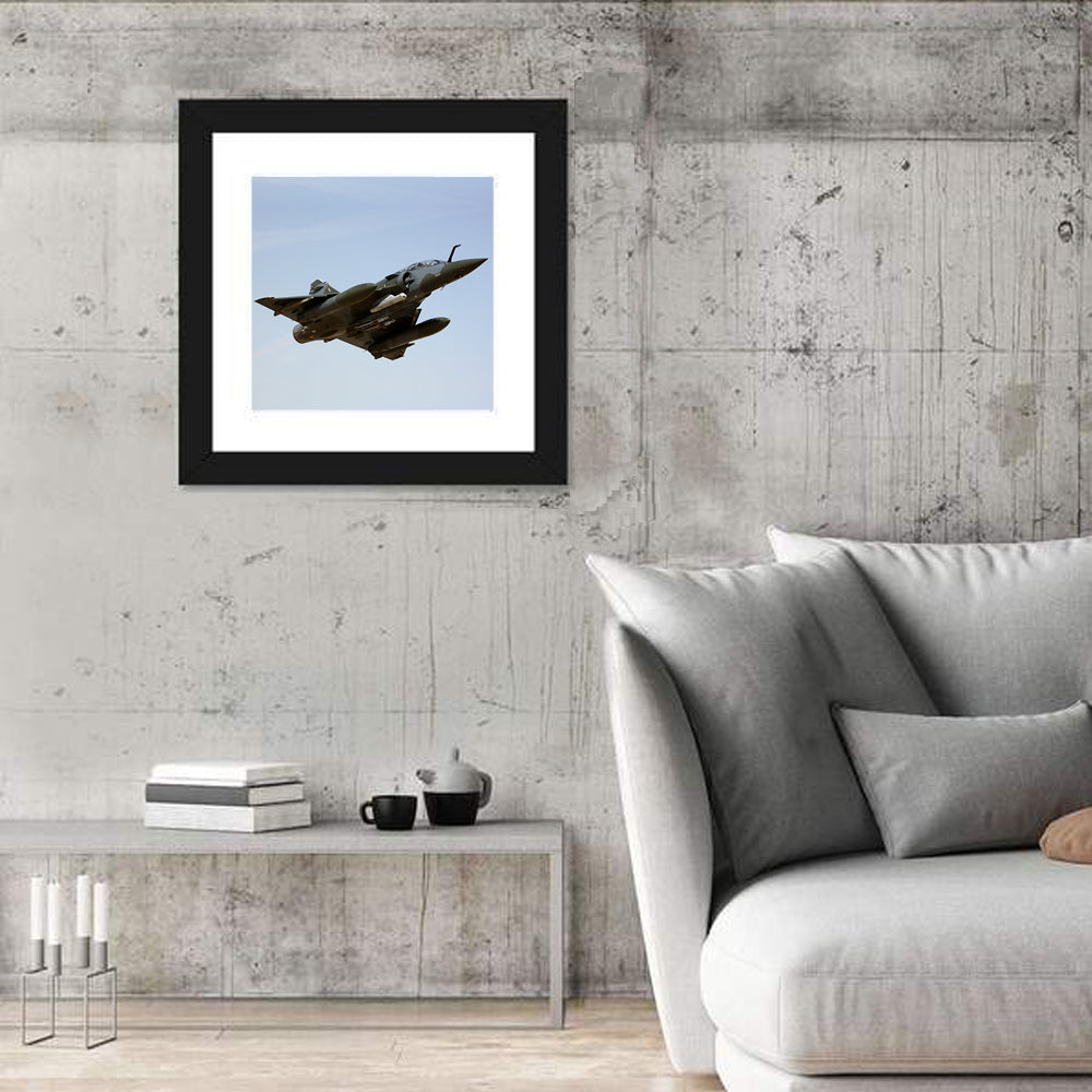 Mirage Fighter Jet Wall Art