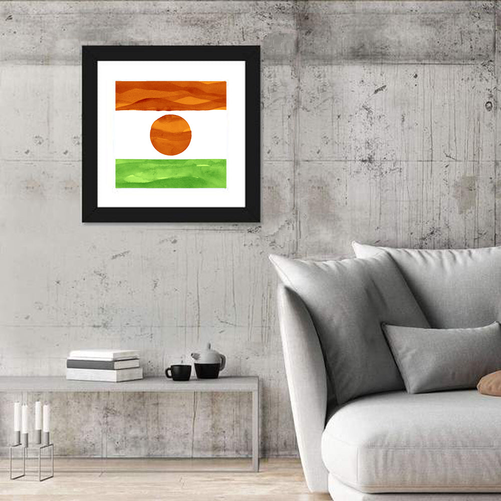 Flag Of Niger Wall Art