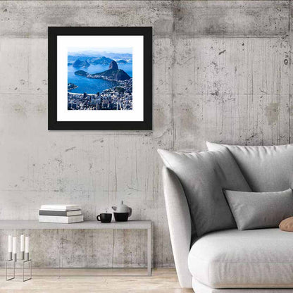 Sugarloaf Mountain and Botafogo Bay Wall Art