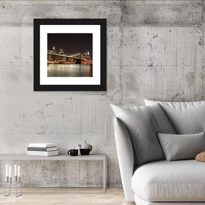 Brooklyn Bridge & Manhattan Skyline Wall Art