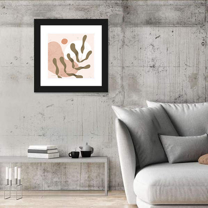 Asymmetrical Botanical Branch Wall Art
