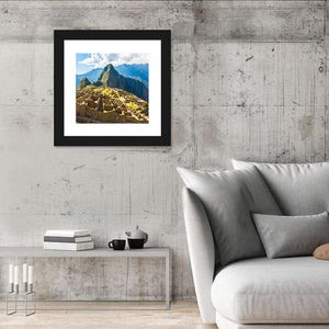 The Incan Ruins Machu Picchu Wall Art