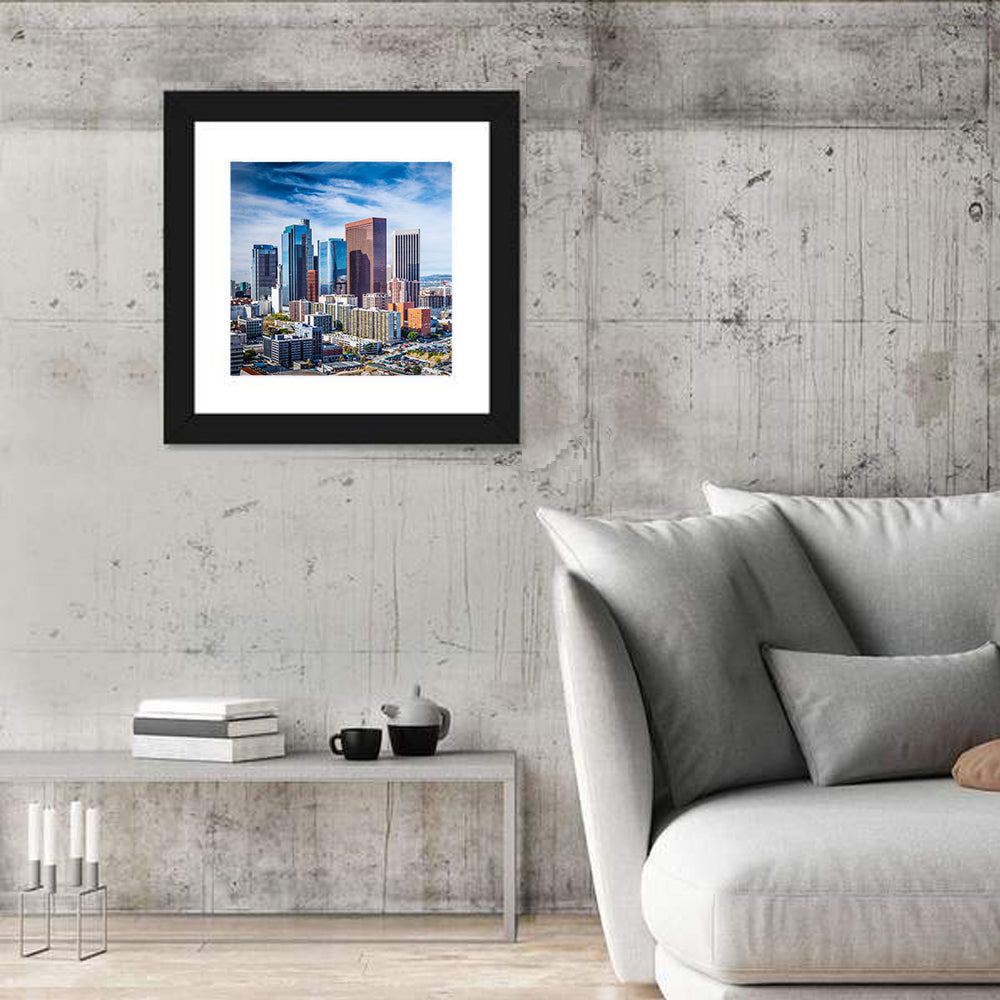 Downtown Los Angeles Skyline Wall Art