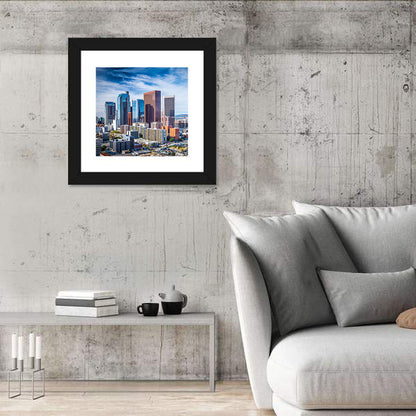 Downtown Los Angeles Skyline Wall Art