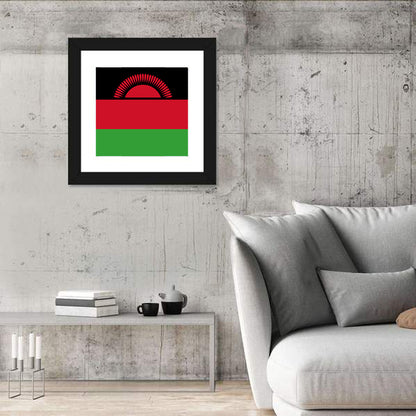 Flag Of Malawi Wall Art