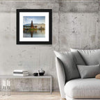 Ulun Danu Beratan Temple at Sunrise Wall Art