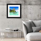 Railay Beach Long-tail Boats Wall Art