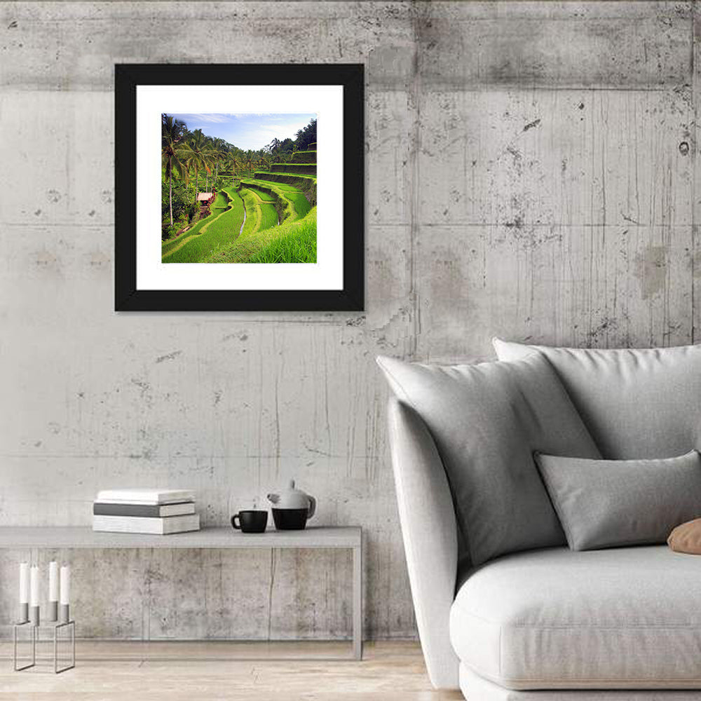 Tegallalang Rice Terraces Wall Art