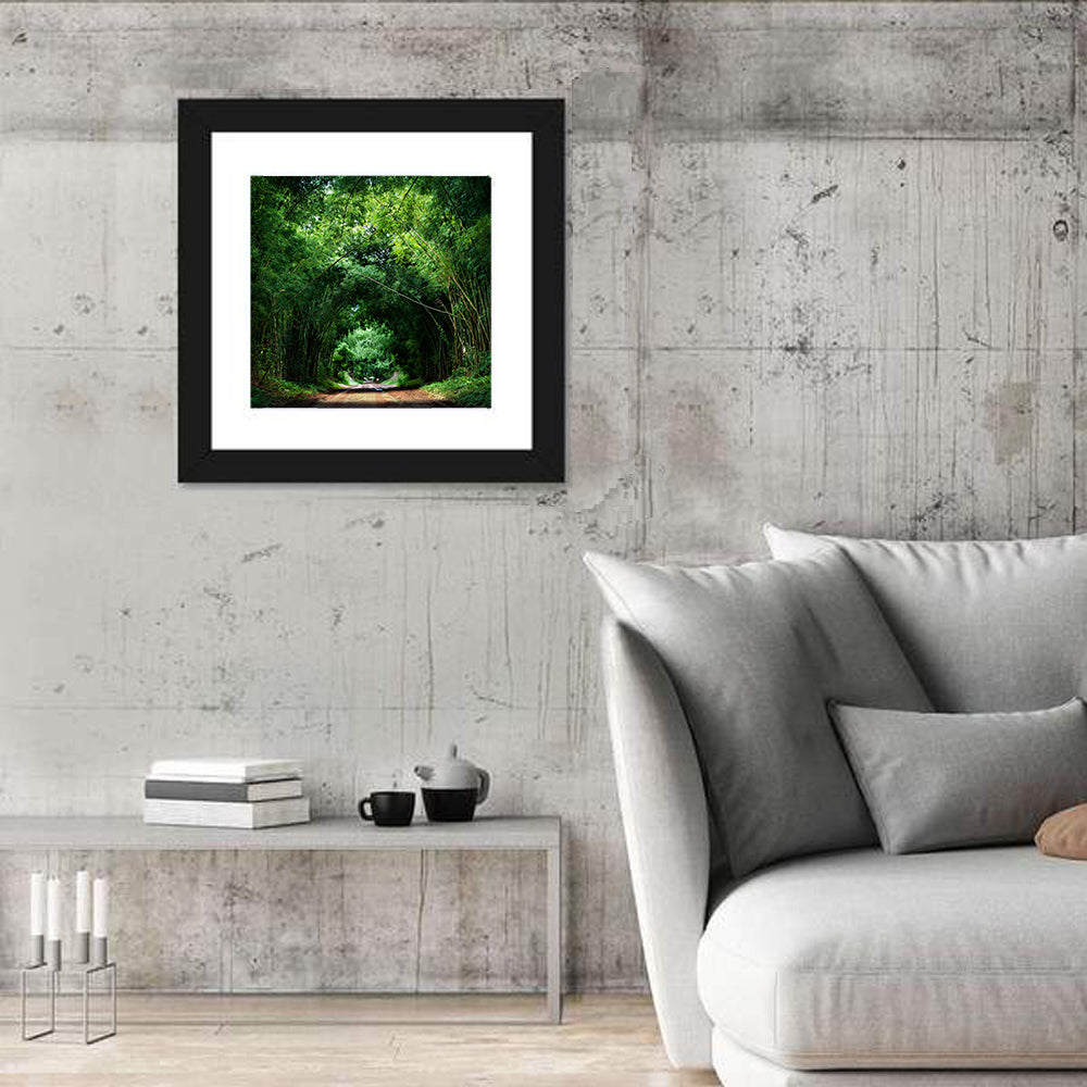 Bamboo Road in Kyoto Wall Art