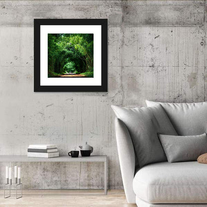 Bamboo Road in Kyoto Wall Art