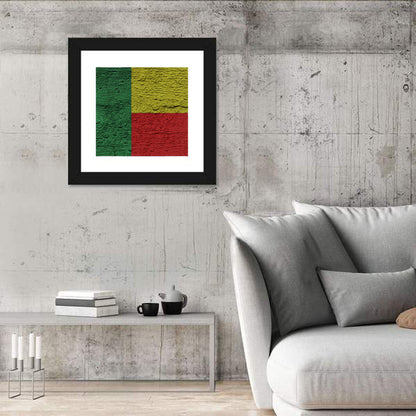 Flag Of Benin Wall Art