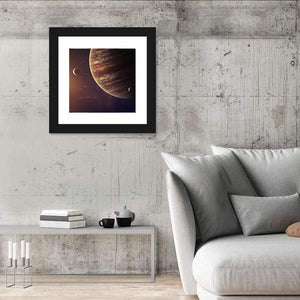 Jupiter Planet From Space Wall Art