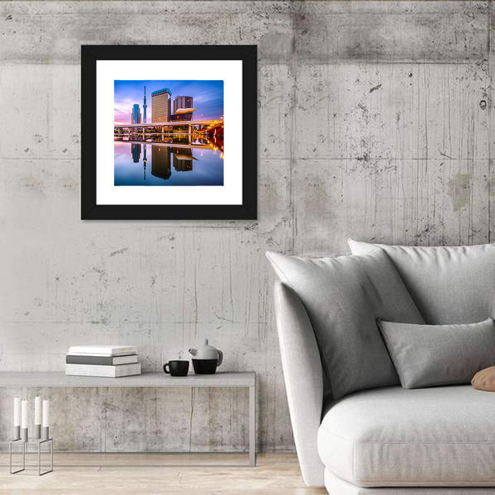 Tokyo Skyline at Dawn Wall Art