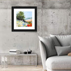 Daisy Meadow with Red Poppies Wall Art