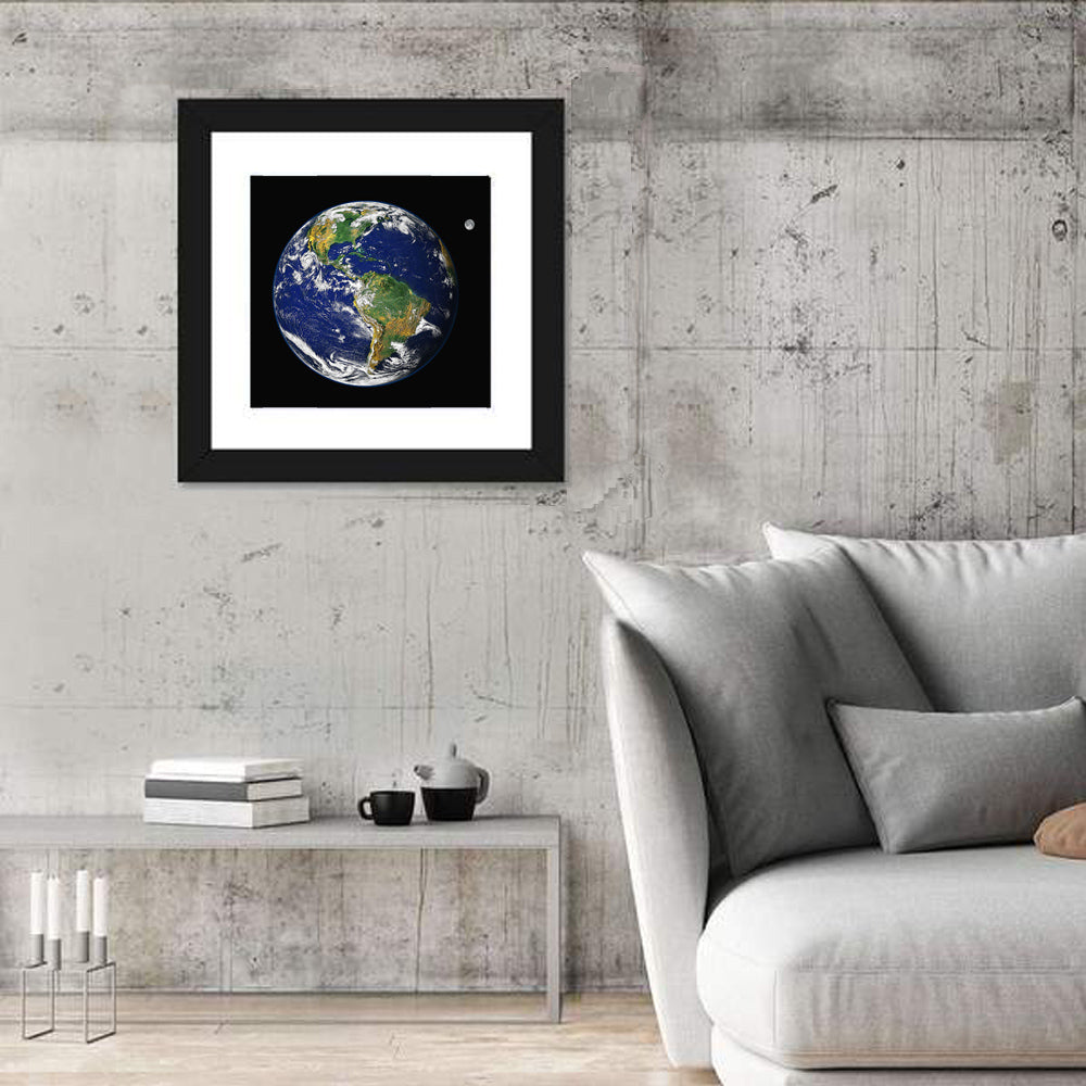 America From Space Wall Art