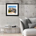 Conwy Castle and Arched Bridge Wall Art