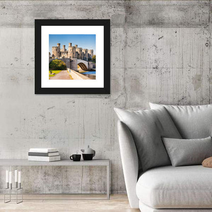 Conwy Castle and Arched Bridge Wall Art