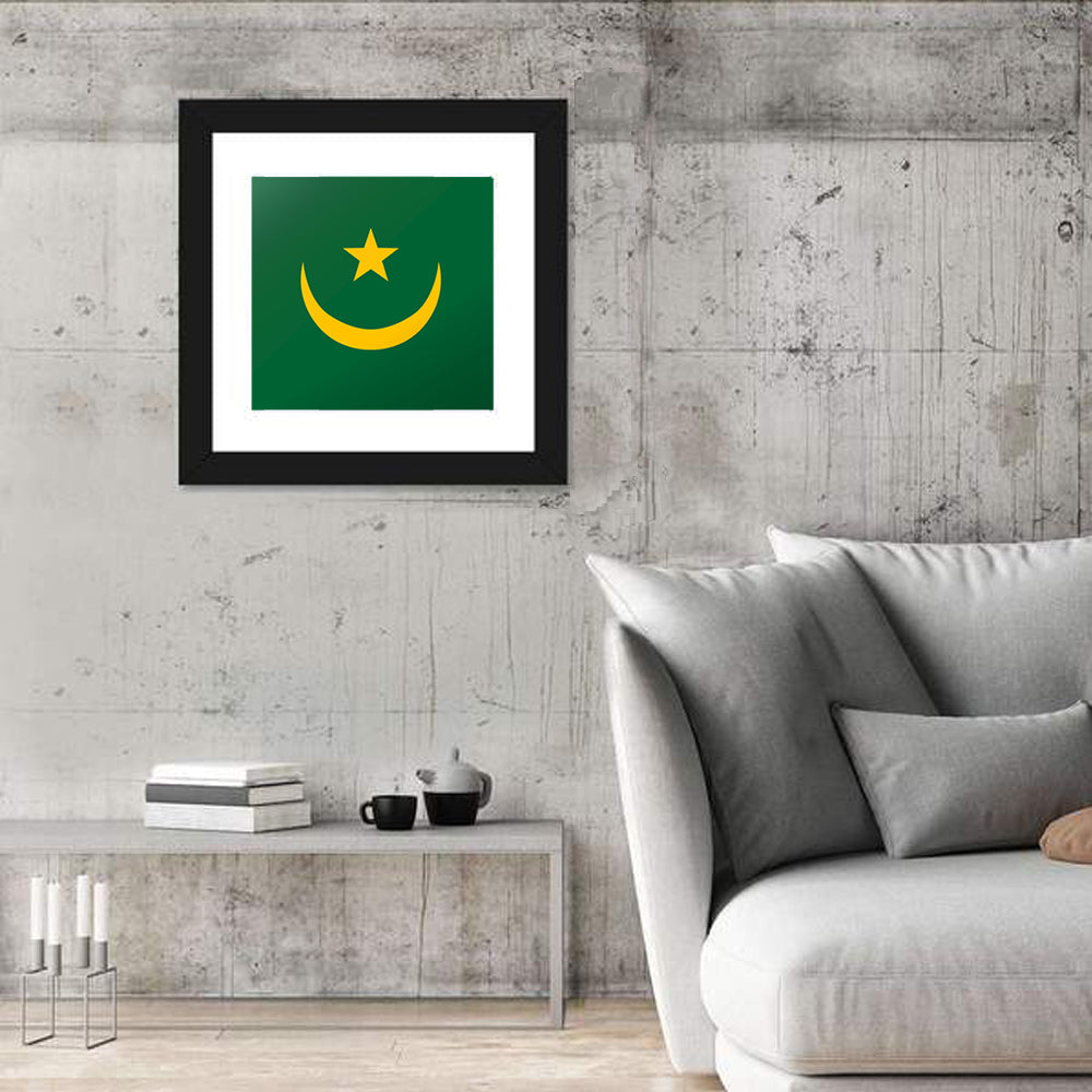Flag of Mauritania Wall Art