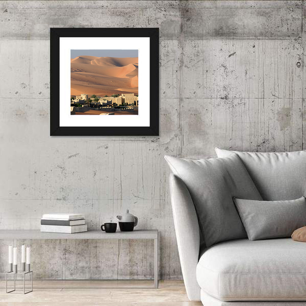 Abu Dhabi Desert Dunes Wall Art