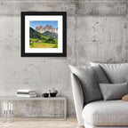 St. Magdalena Church Val Di Funes Wall Art