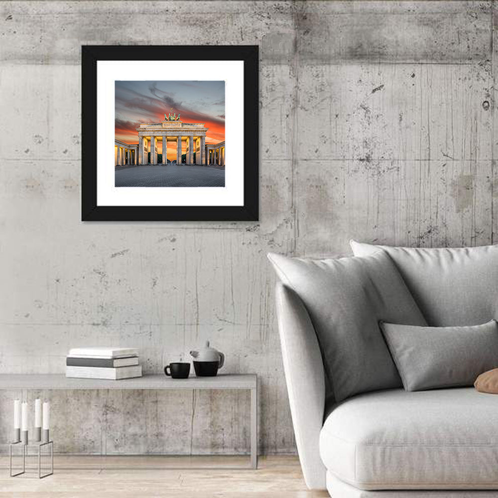 Brandenburg Gate at Dusk Wall Art