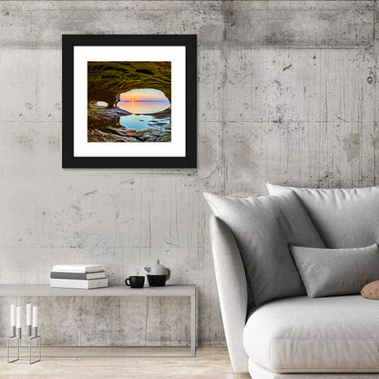 Chapel Rock Sunset, Lake Superior Wall Art