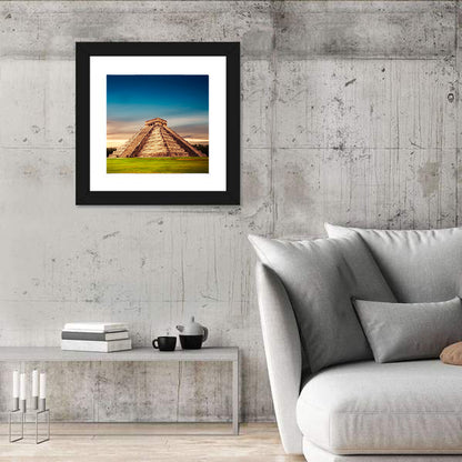 Temple of Kukulkan, Chichen Itza Wall Art