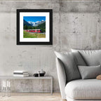 Bernina Express in Swiss Alps Wall Art