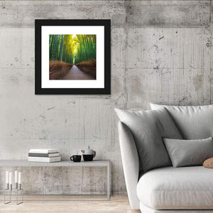 Bamboo Forest In Kyoto Wall Art