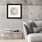 Believe God Arabic Calligraphy Wreath Wall Art