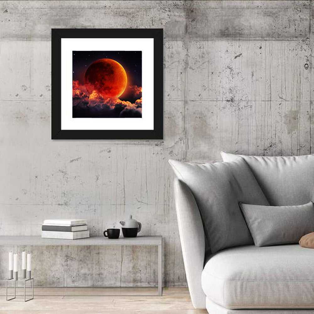 Moon Eclipse Wall Art