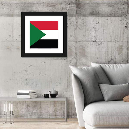 Flag Of Sudan Wall Art