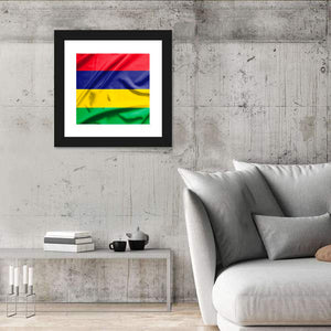 Flag Of Mauritius Wall Art