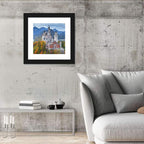 Neuschwanstein Castle in Autumn Wall Art